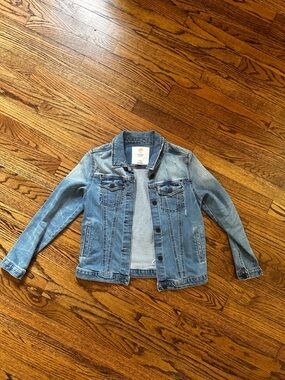Distressed Kids Denim Jacket - Classic Jean Coat